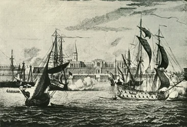 Vieux Fort William, depuis la rivière 1736
