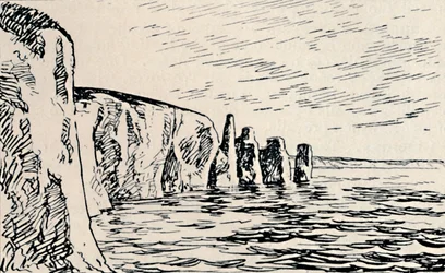 Old Harry Rocks, 1929