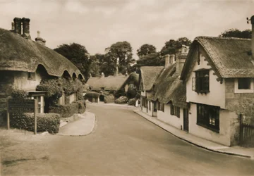 Vieux village, Shanklin, I.W., vers 1920