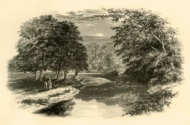 Sur le Doon, c1890