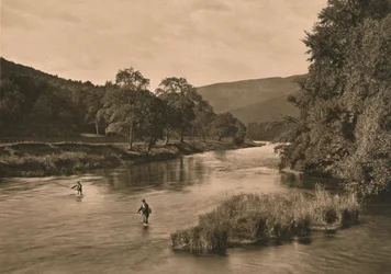 Sur la Tweed près d