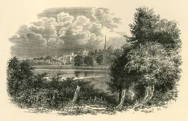 Sur la Wye, vers 1890
