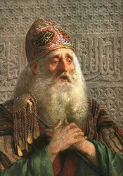 Un des derviches hurleurs, Le Caire, vers 1900