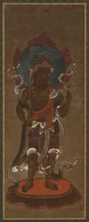 Un des douze deva : Sui-ten Varuna, fin XVe-début XVIe siècle