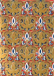 Ornement sur le côté des fenêtres, étage supérieur, Salle des Deux Sœurs, 1907