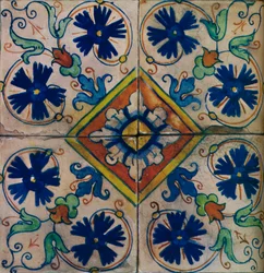 Carreaux Néerlandais Ornementaux, Influence Italienne