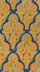 Ornements dans les écoinçons des arcs, Salle des Abencérages