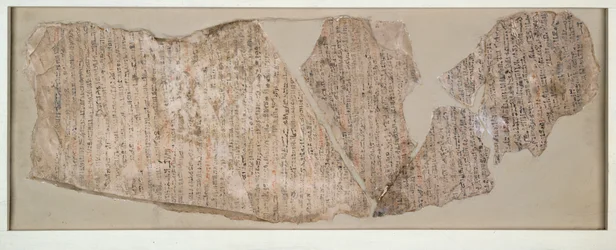 Ostracon, inscrit en hiératique, XIXe dynastie vers 1292 av. J.-C. - vers 1190 av. J.-C.