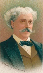 Pablo de Sarasate 1844-1908, violoniste et compositeur espagnol, 1911