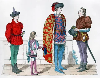 Page, maître et valet