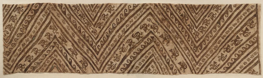 Emballage peint pour momie, vers 1100-1400 après J.-C.