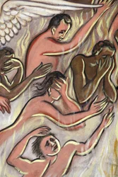 Le Jugement Dernier. Enfer, Aného, Togo