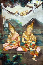 Peinture représentant l