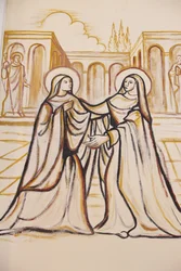 La Visitation dans la cathédrale de Lomé, Lomé, Togo