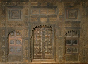 Façade du palais (Palais de Sayyed Akbar Shah, roi de Swat 1835-57)