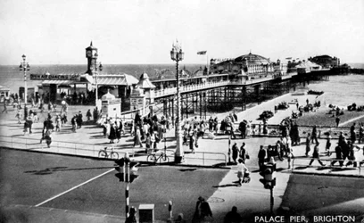 Palace Pier, Brighton, Sussex, début du XXe siècle