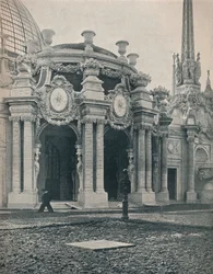 Exposition internationale Panama-Pacifique : entrée principale du Palais de l