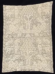 Panneau avec un motif d