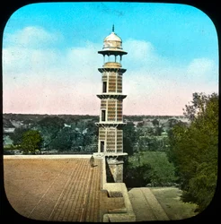 Panorama, Lahore, Pendjab, Inde, fin 19e ou début 20e siècle