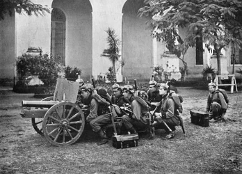 Artillerie paraguayenne, Paraguay, 1911