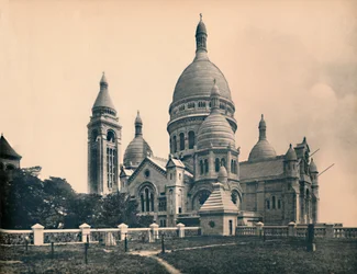 Paris - La Basilique du Sacré-Cœur, vers 1910
