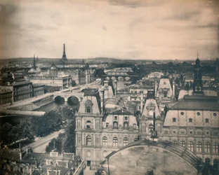 Paris. - Panorama des huit ponts. - LL, vers 1910