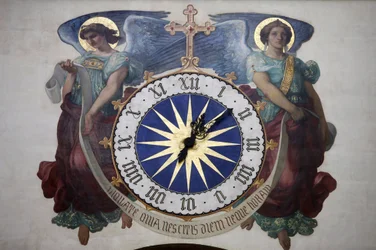 Paris, France. Horloge de l