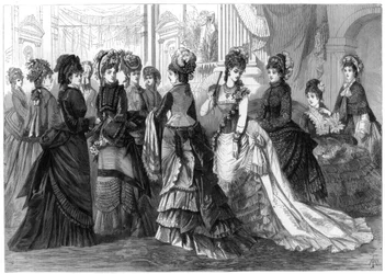 Mode printanière de Paris, 1875