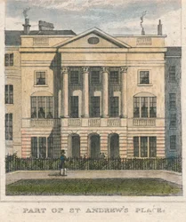 Partie de St. Andrews Place, 19ème siècle