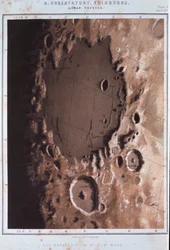 Partie de la surface lunaire