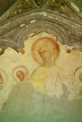 Particulier, Fresque, Quadriporticus, Cathédrale, Salerne, Campanie, Italie