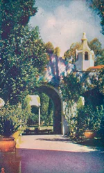 Patio du Palais de la Photographie, vers 1935