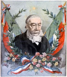 Paul Kruger, homme politique sud-africain, vers 1900