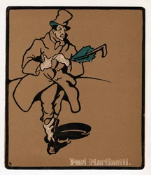 Paul Martinetti, star américaine du music-hall, fin du XIXe siècle