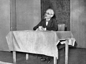 Paul Valéry, poète, essayiste et philosophe français, 1935