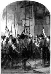 Réjouissances de la paix, 1856