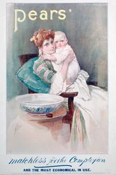 Publicité pour le savon Pears, 1900