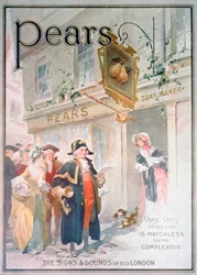 Publicité pour le savon Pears, 1916