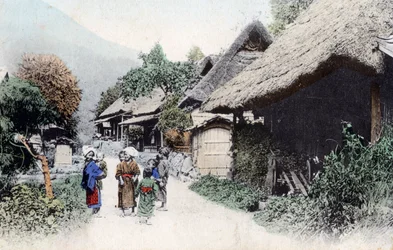 Logement paysan, Japon