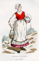 Paysanne, 15e siècle, 1882-1884