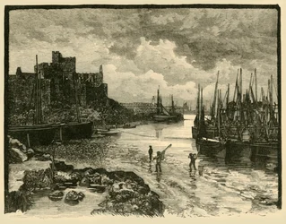 Château de Peel, 1898