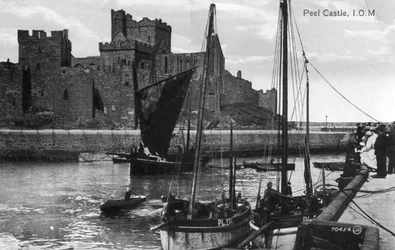 Château de Peel, île de Man, 20e siècle