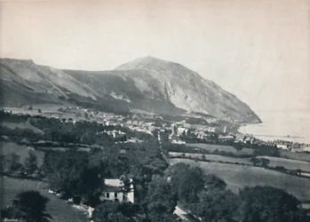 Penmaenmawr - La ville, la montagne et la mer, 1895