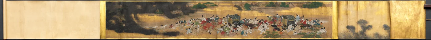 Personnes fuyant un incendie, 1615-1868