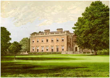 Peper Harow, Surrey, maison de Viscount Midleton, vers 1880