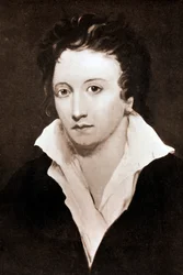 Percy Bysshe Shelley, poète romantique anglais, 19e siècle