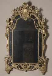 Miroir de cheminée, vers 1715