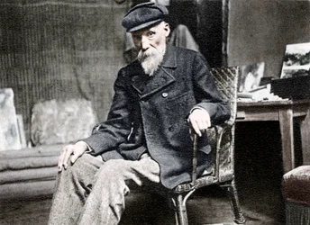 Pierre-Auguste Renoir, artiste français, 1917
