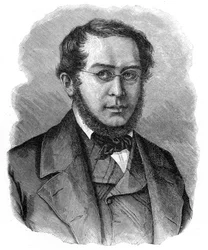 Pierre-Joseph Proudhon, philosophe politique mutualiste français du 19ème siècle, 1903