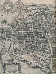 Plan de Paris, vers 1630, 1915